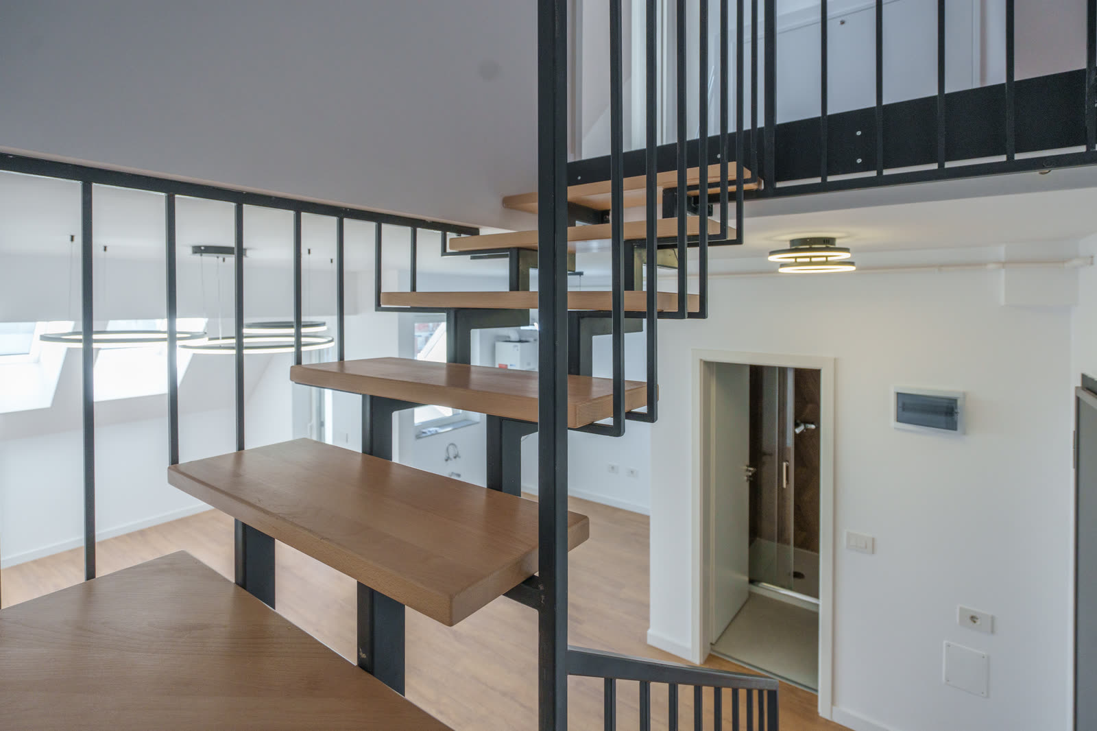 Maurer Residence — attic duplex with roof terrace