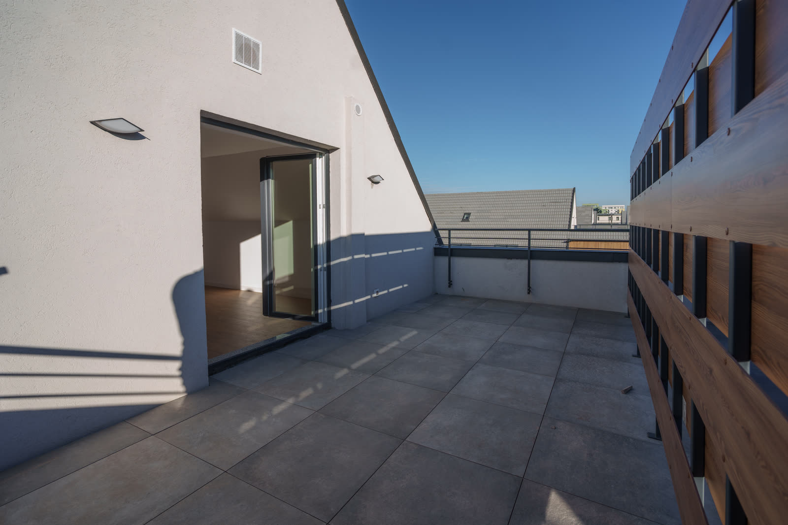 Maurer Residence — attic duplex with roof terrace